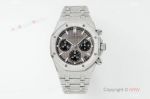 APS Factory Audemars Piguet Royal Oak 41mm Calibre 4401 Movement Grey Face White Gold Band Watch